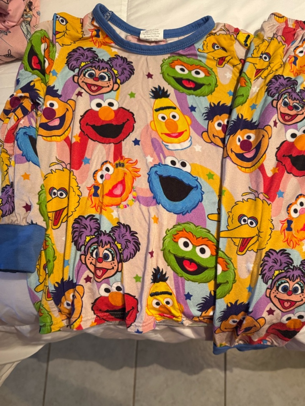 Sesame Street Bamboo Toddler Pajamas